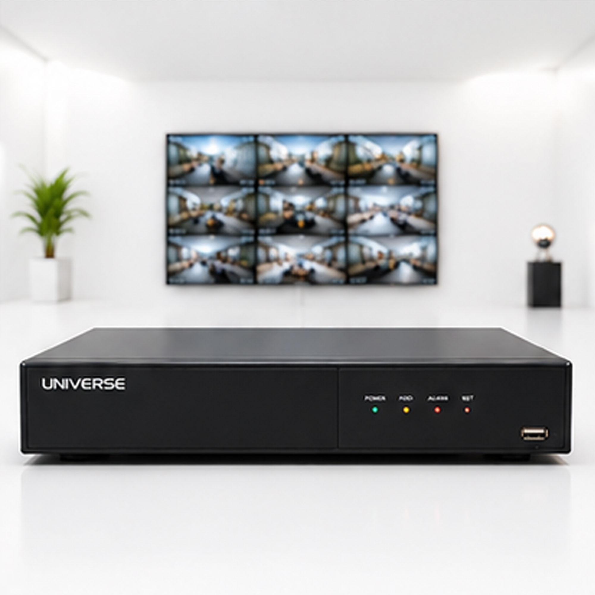دستگاه ضبط DVR/XVR شانزده کانال 5 مگاپیکسل یونیورس (نسخه اقتصادی)