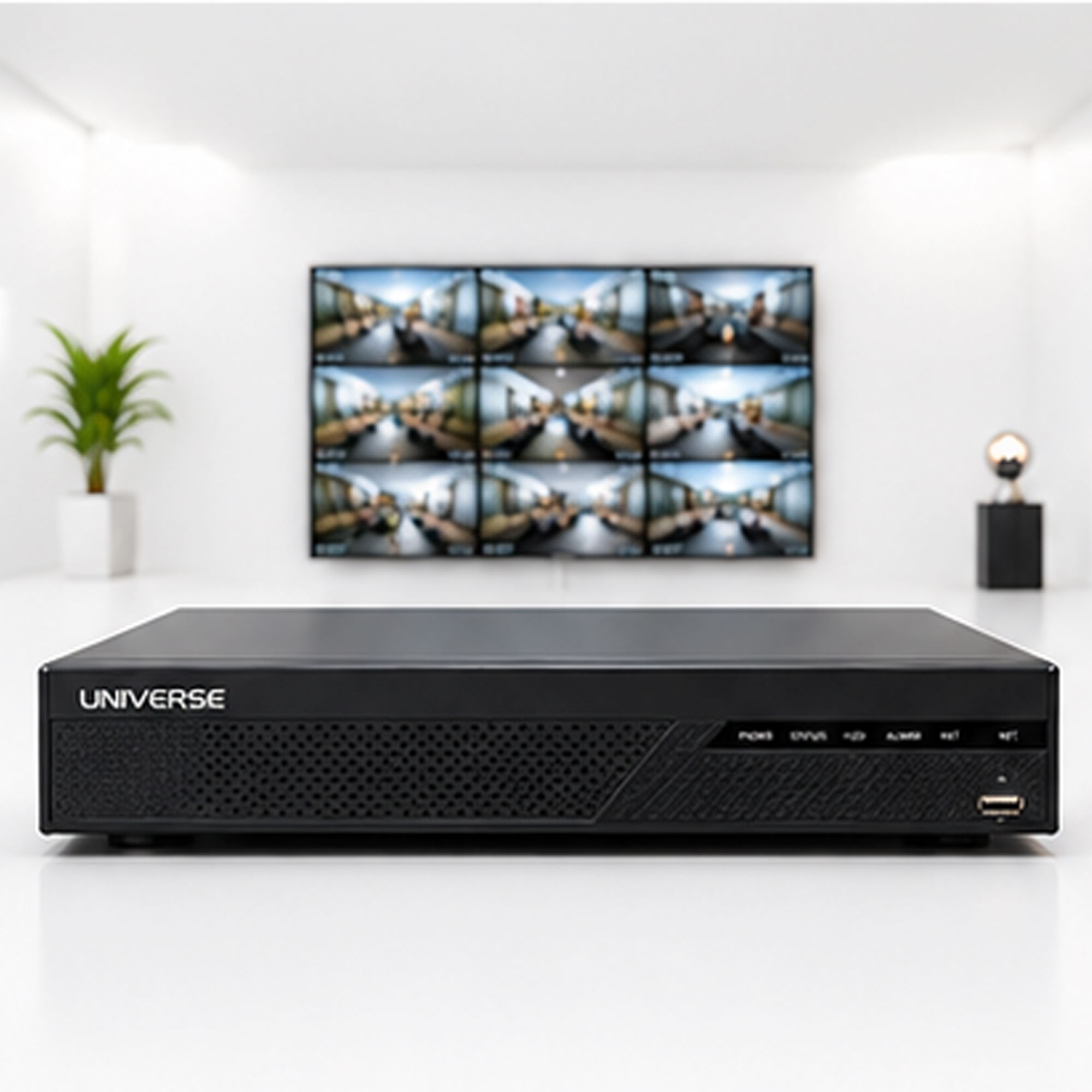 دستگاه ضبط DVR/XVR شانزده کانال ۲ مگاپیکسل یونیورس