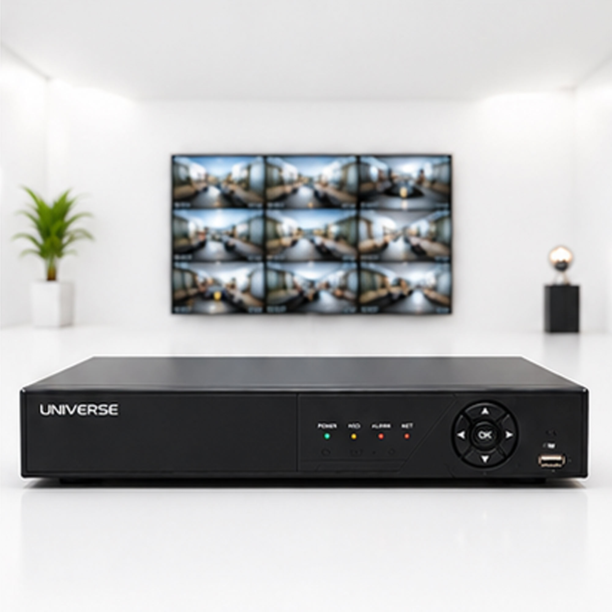 دستگاه DVR/XVR چهار کانال یونیورس ۲ مگاپیکسل (نسخه اقتصادی)