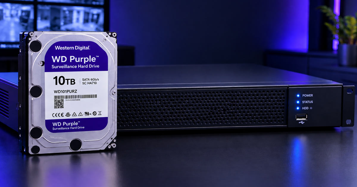هارد 10 ترابایت WD Purple؛ انتخابی برای پروژههای بزرگمقیاس و صنعتی