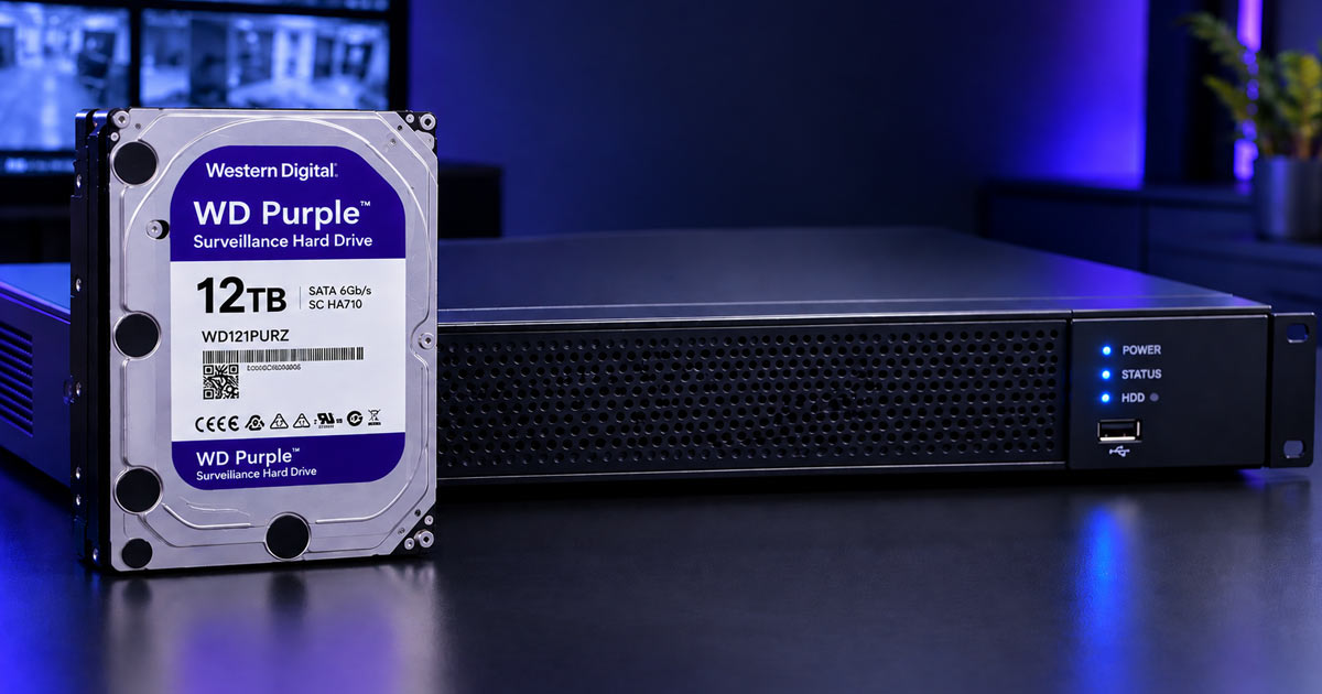هارد 12 ترابایت وسترن دیجیتال بنفش WD Purple مخصوص دوربین مداربسته هارد 12 ترابایت WD Purple؛ بزرگترین ظرفیت خانواده Purple برای پروژههای بزرگمقیاس